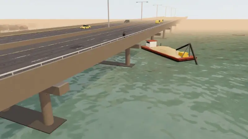 Third Mainland Bridge over the Lagos lagoon in Gidi Life